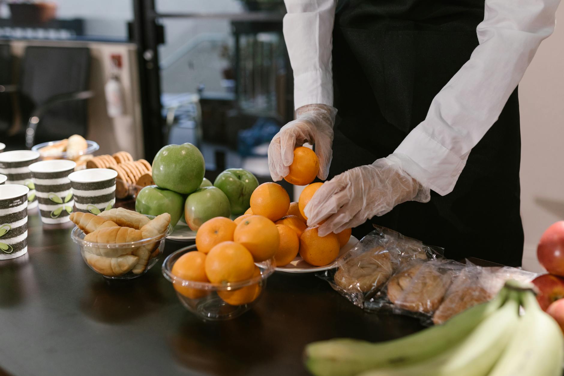 Wildfire Cuisine Co catering spread